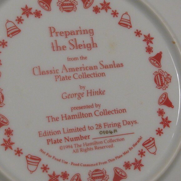 Limited Edition - Christmas 'Preparing the Sleigh'. - Picture 4 of 5